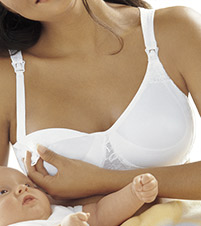 Seamless Moulded Wireless Nursing Bra